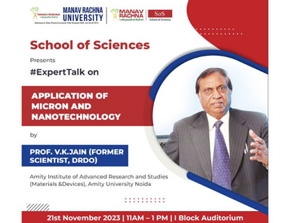 Expert Talk on Application of Micron and Nanotechnology