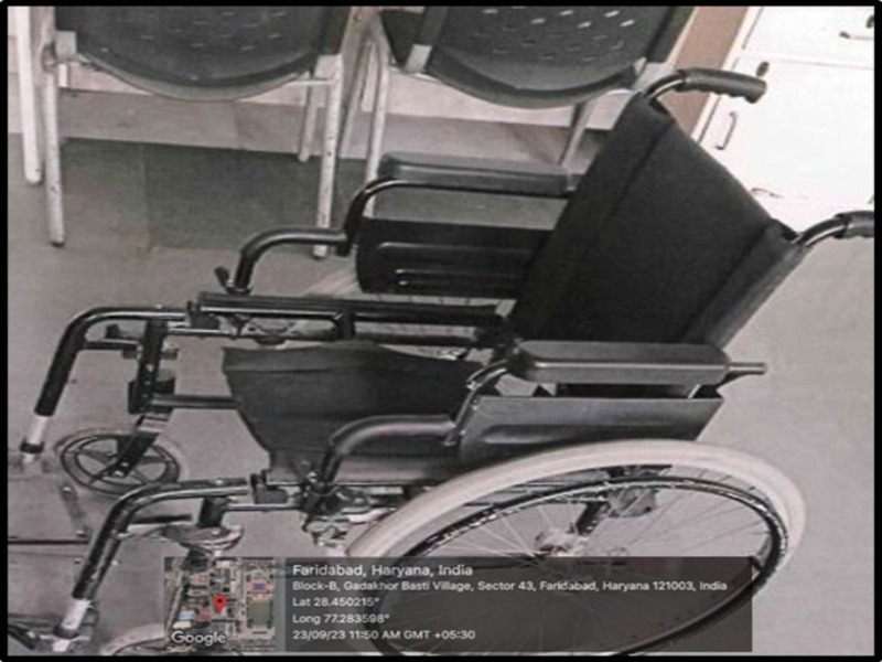 Availability of Wheel chair