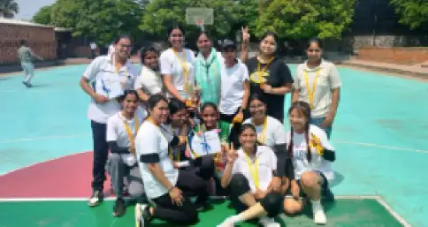 Ishpreet Kaur and other winners in 9th Open Girls Sports Meet 2K23 organized by MREI on 5th May 2023.