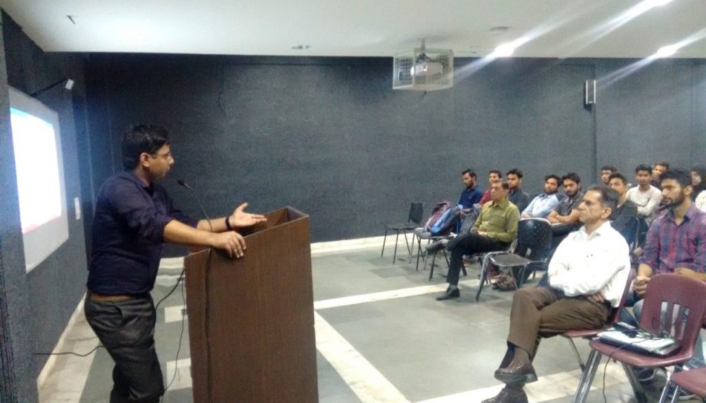 Expert Lecture conducted by Yajur Kumar, Assistant Professor