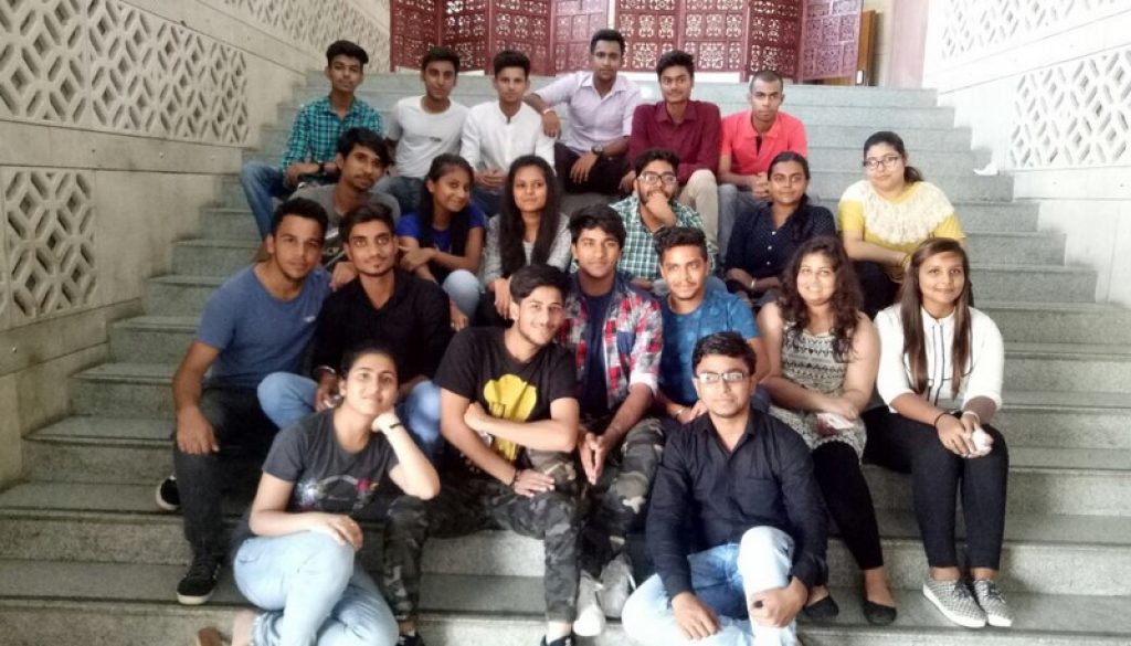 First Year BAJMC, FMeH students visit Lok Sabha TV (1)