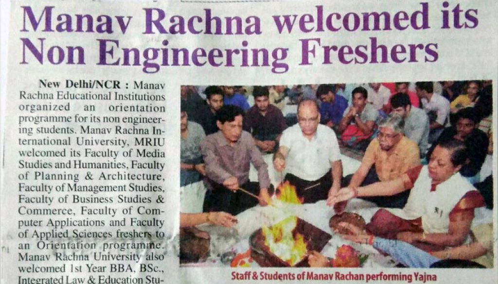 Manav-Rachna-welcomed-its-Non-Engineering-Freshers