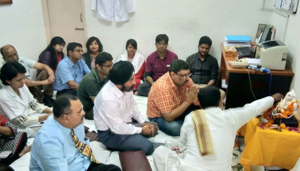 Department Of Prosthodontics, Manav Rachna Dental College Celebrated Ganesh Chaturthi (2)