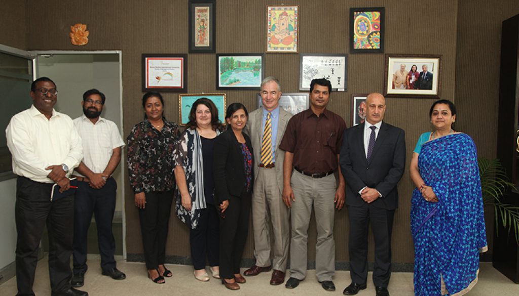 Faculty from Western Sydney University visited Manav Rachna Campus