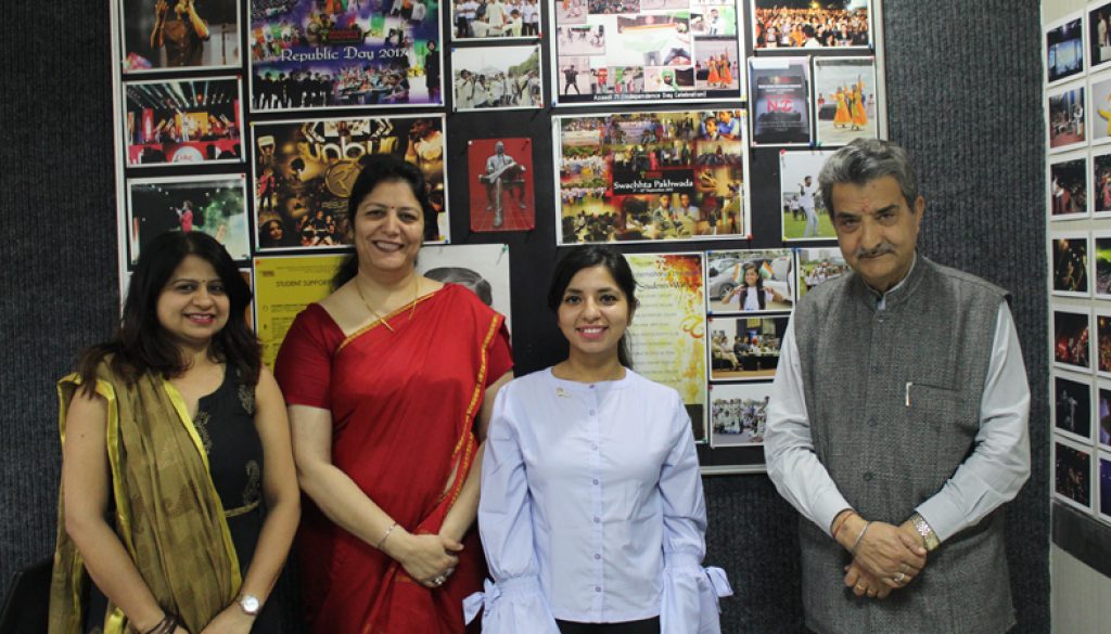 BioTech Alumni visited Manav Rachna Campus 1