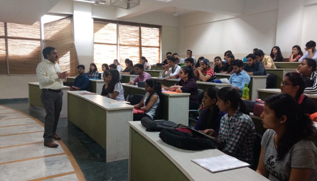 FCA conducted a session on MCA- Career Opportunities for B Com final year students