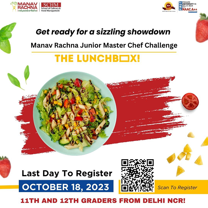 Manav Rachna Junior Master Chef Challenge